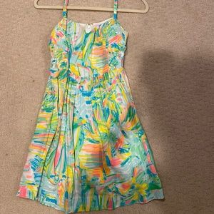 Lilly Pulitzer multi color flowy dress!
